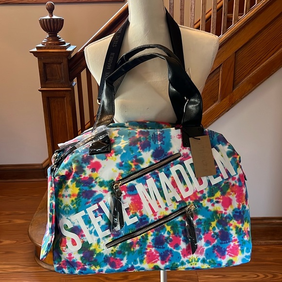 Steve Madden Bags Nwt Steve Madden Weekender Duffel Gym Bag Tie Dye